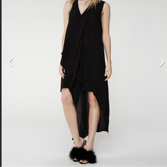 BCBG Tara Cascade Ruffle Dress - Picture 6 of 6